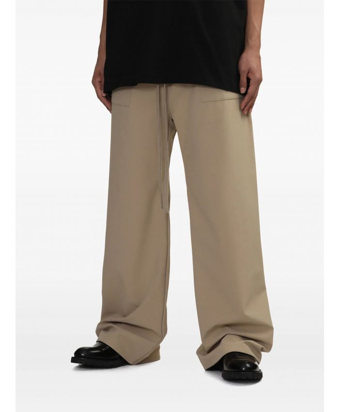 FEAR OF GOD ESSENTIALS - logo-tag track pants