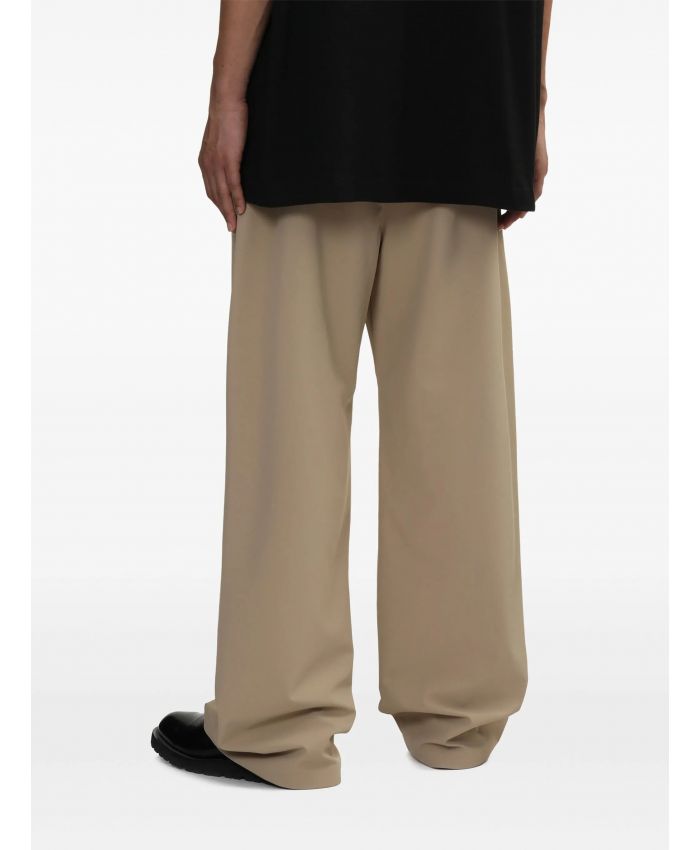 FEAR OF GOD ESSENTIALS - logo-tag track pants