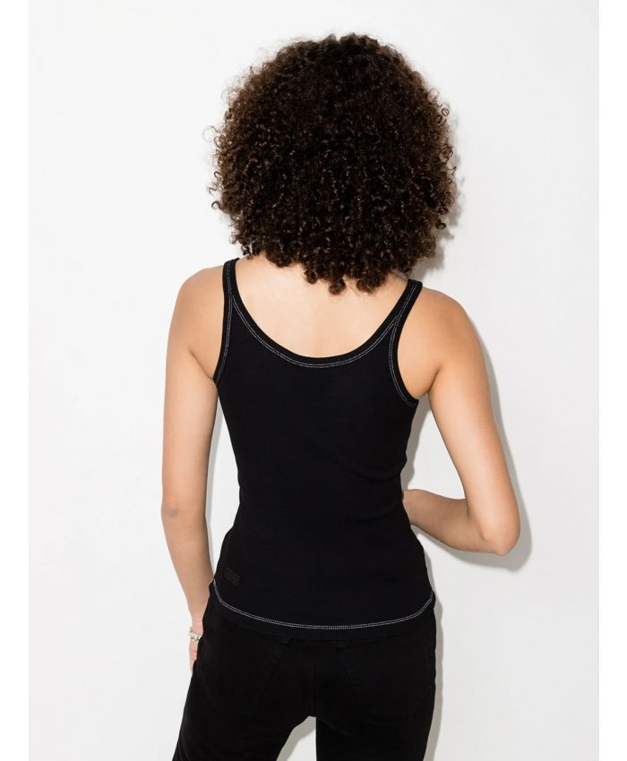 Ksubi - ribbed cotton tank top