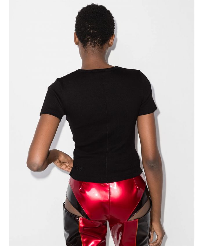 Ksubi - short-sleeved cropped T-shirt