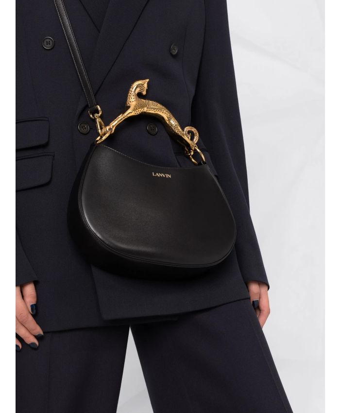 Lanvin - embellished-handle tote bag