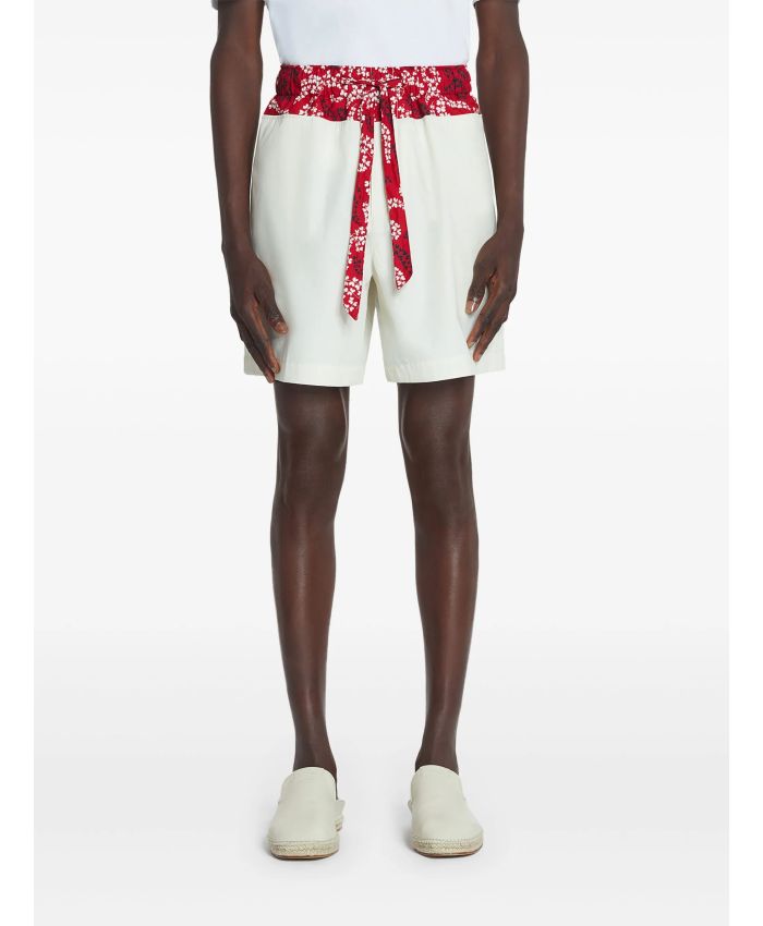 Lanvin - floral-print shorts