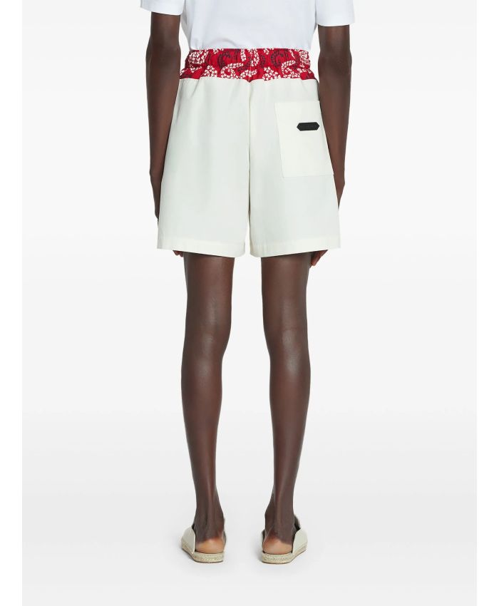 Lanvin - floral-print shorts