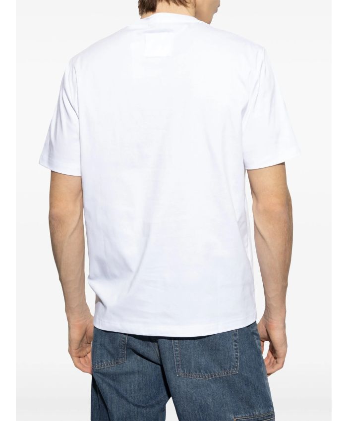 Lanvin - logo-embroidered T-shirt