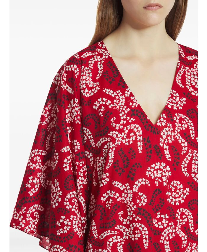 Lanvin - floral-print kaftan