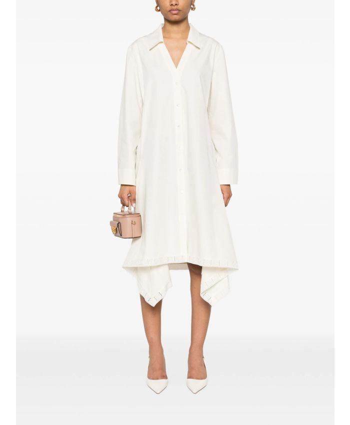 Lanvin - cotton midi dress