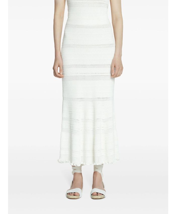 Lanvin - cotton maxi skirt