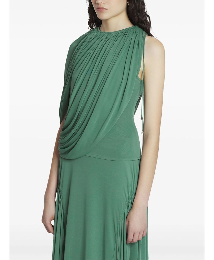 Lanvin - draped jersey top