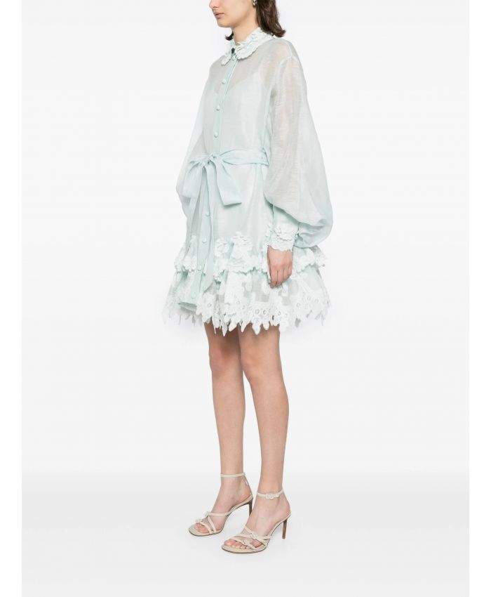 Zimmermann - Crush lace shirt dress