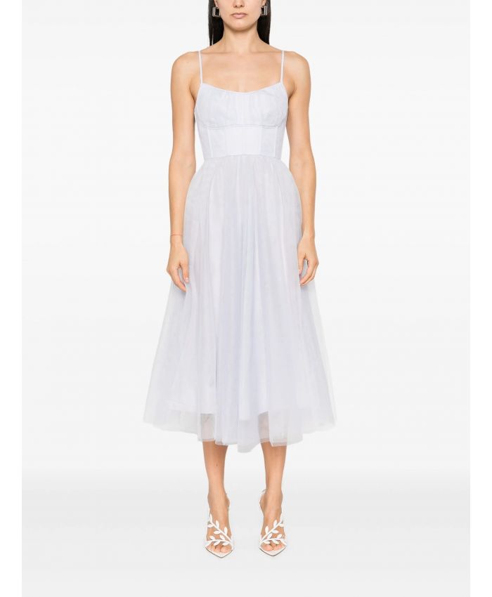Zimmermann - tulle corset midi dress