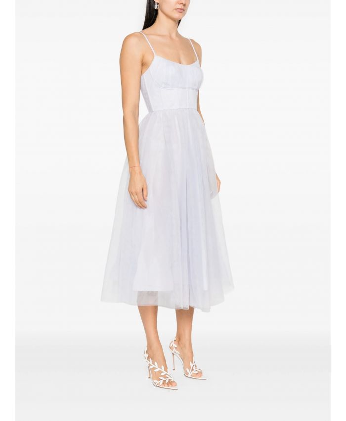 Zimmermann - tulle corset midi dress