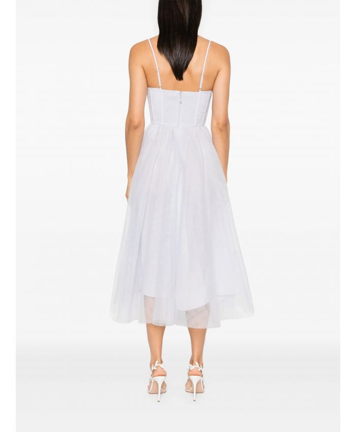 Zimmermann - tulle corset midi dress