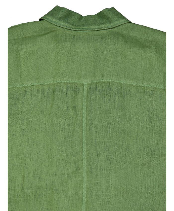 120% Lino - long-sleeve linen shirt