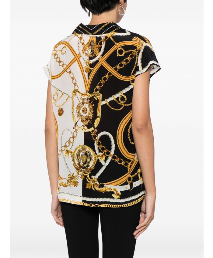 Camilla - baroque-pattern silk shirt