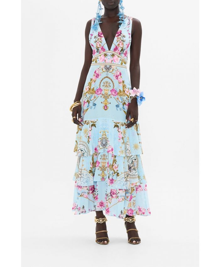 Camilla - floral-print silk maxi dress