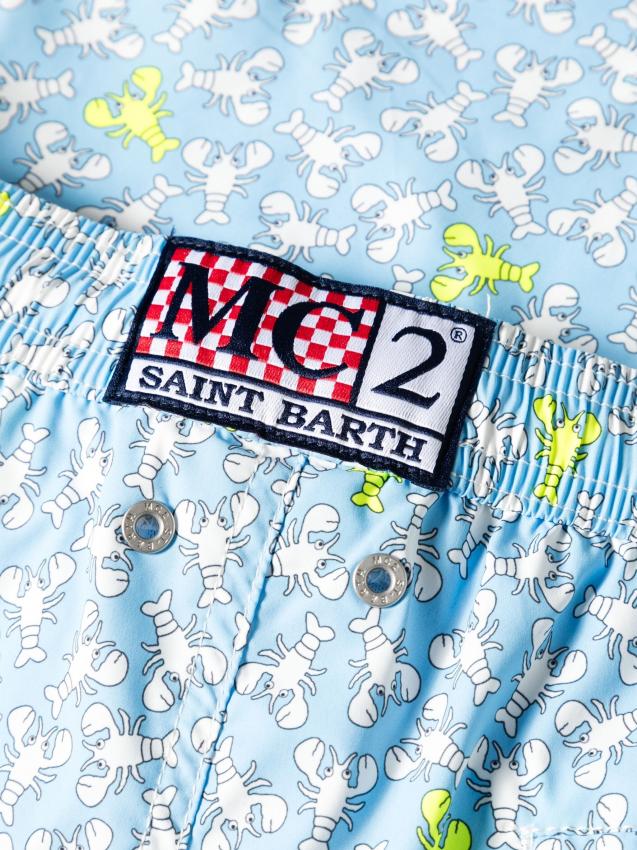 Mc2 Saint Barth - lobster-print swim shorts