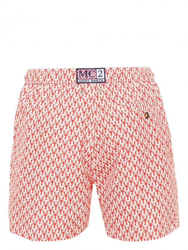 Mc2 Saint Barth - lobster-print swim shorts