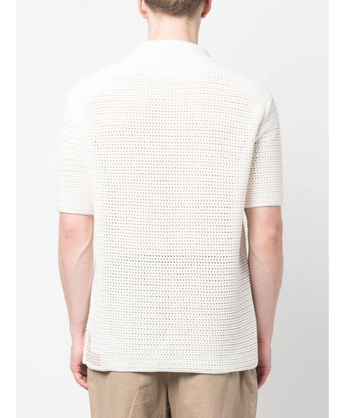 Orlebar Brown - Batten crochet polo shirt