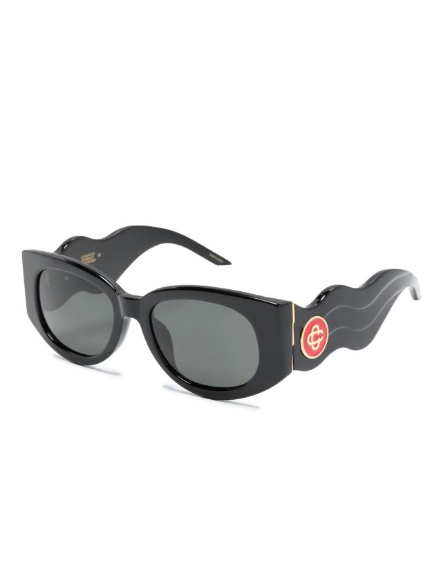 Casablanca - Memphis rectangle-frame sunglasses