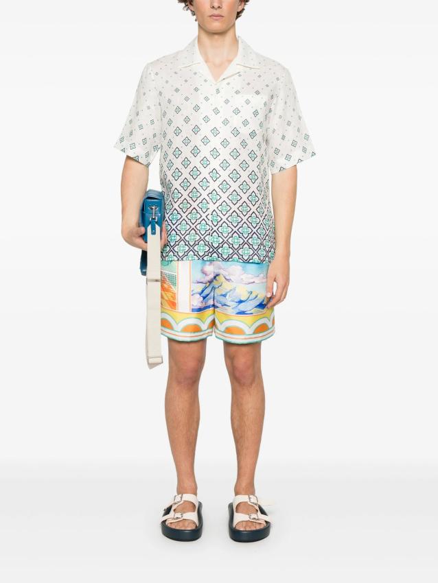 Casablanca - monogram-print shirt