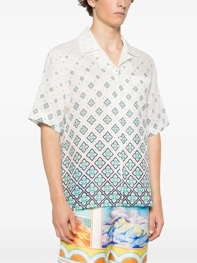 Casablanca - monogram-print shirt