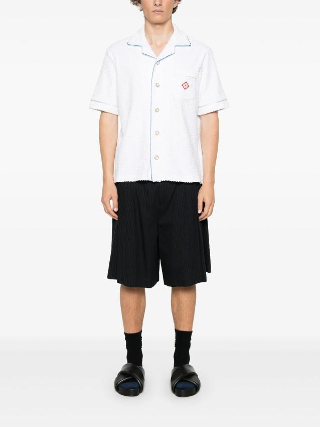 Casablanca - monogram towelling shirt