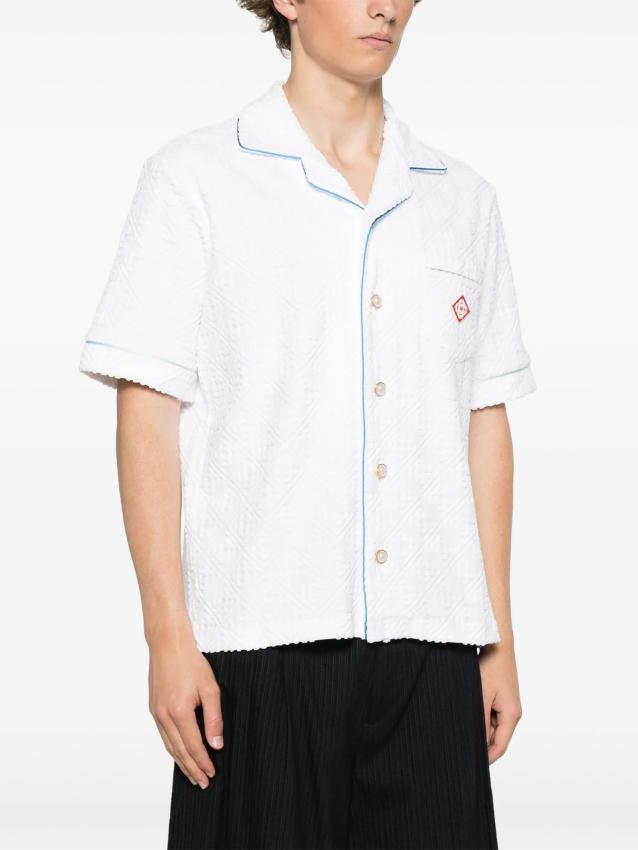 Casablanca - monogram towelling shirt