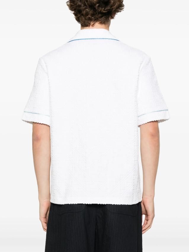 Casablanca - monogram towelling shirt