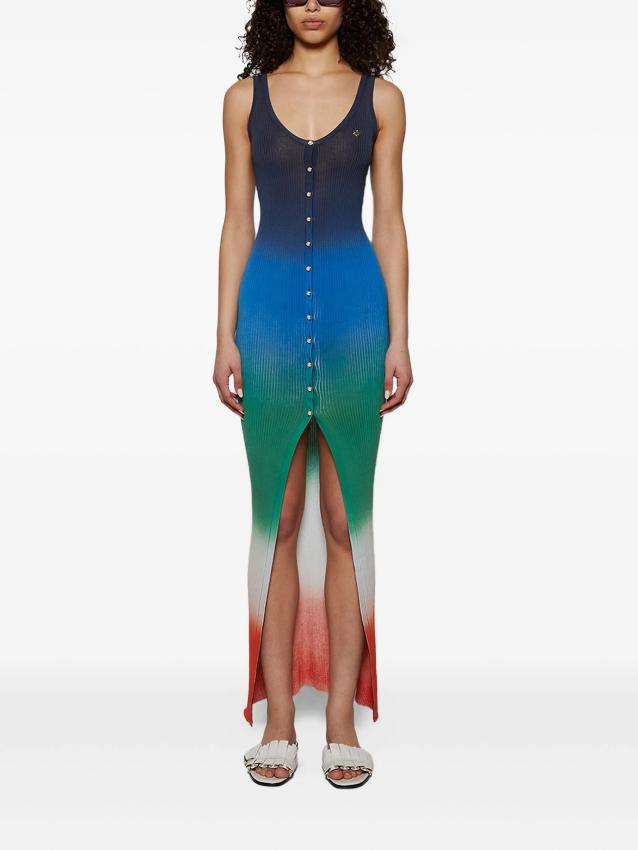 Casablanca - gradient-effect maxi dress