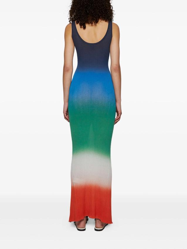 Casablanca - gradient-effect maxi dress