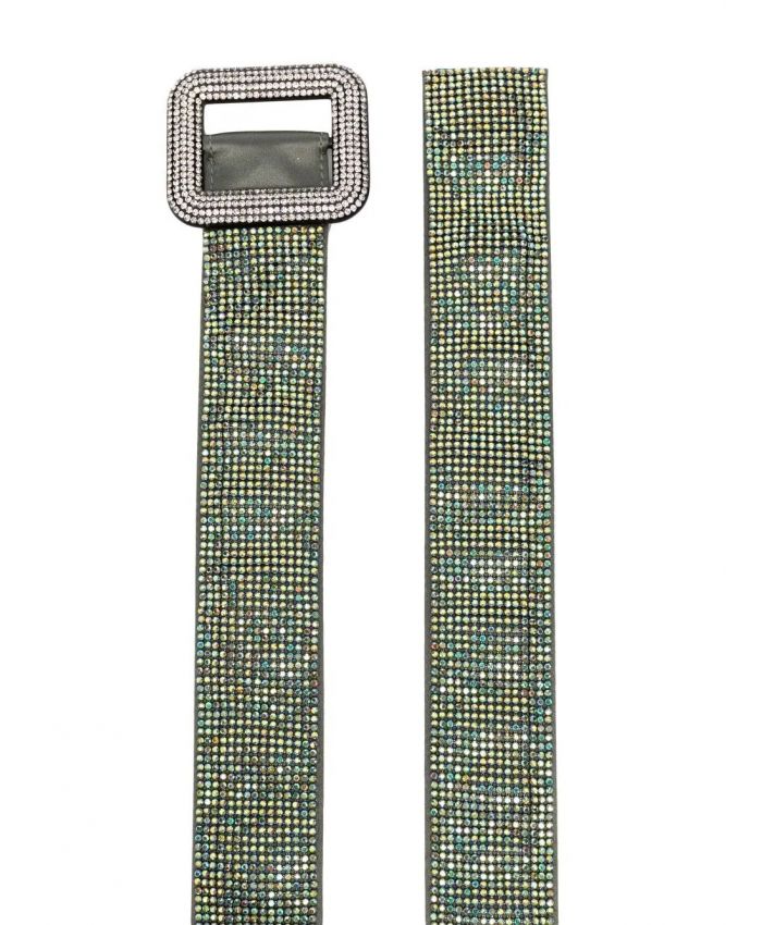 Benedetta Bruzziches - crystal-embellished buckle belt