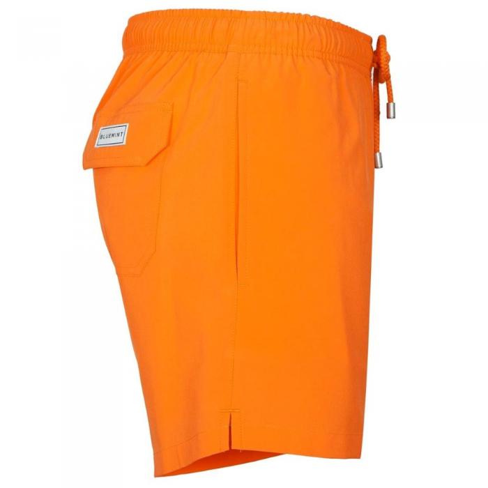 Bluemint - Arthus stretch solid four way stretch swim shorts orange