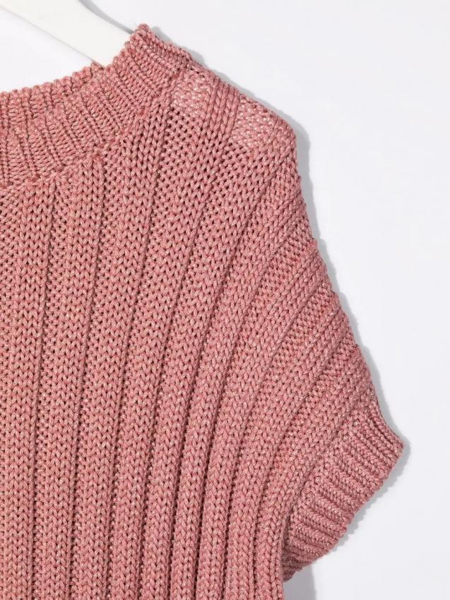 Brunello Cucinelli Kids - ribbed knit sweater
