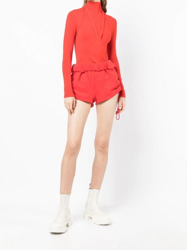 Dion Lee - Harness Skivvy knitted high-neck top