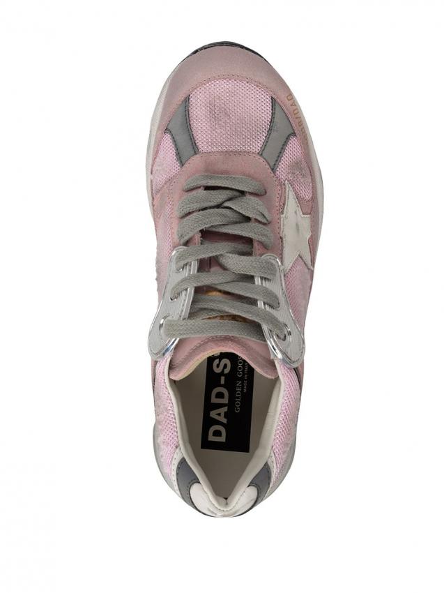 Golden Goose - distressed lace-up sneakers