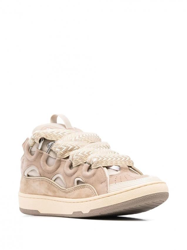 Lanvin - chunky lace-up trainers