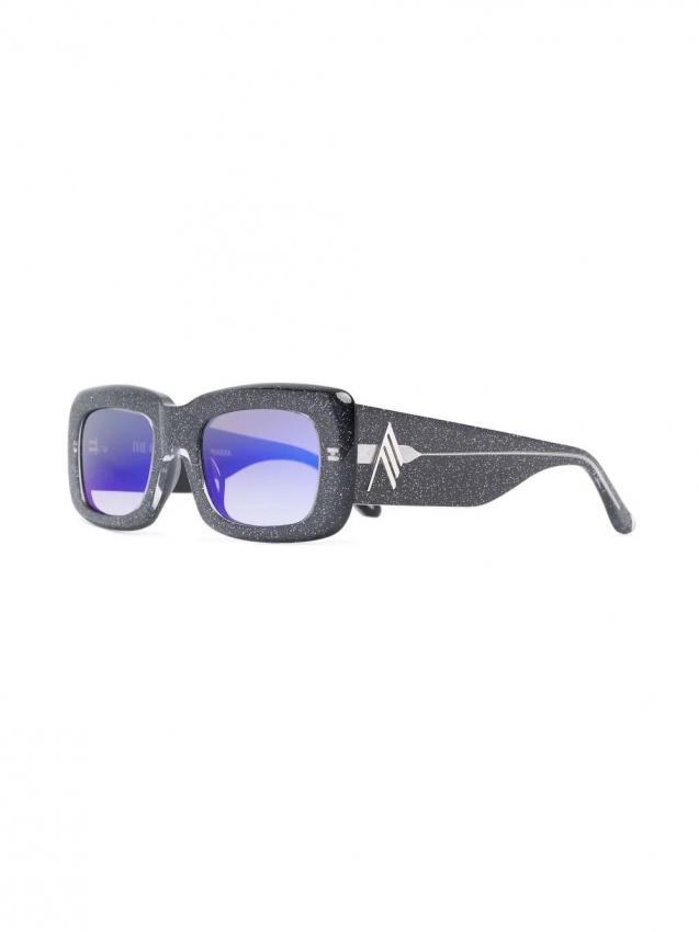 Linda Farrow - x Attico rectangular-frame sunglasses