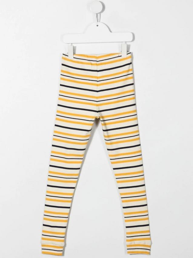 Mini Rodini - stripe-print organic-cotton leggings