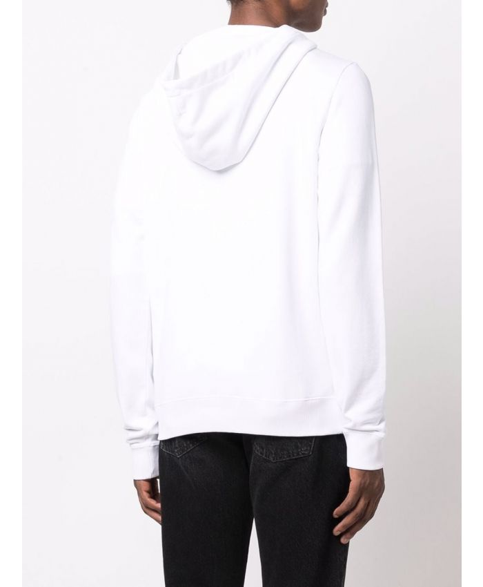 Saint Laurent - logo-print hoodie