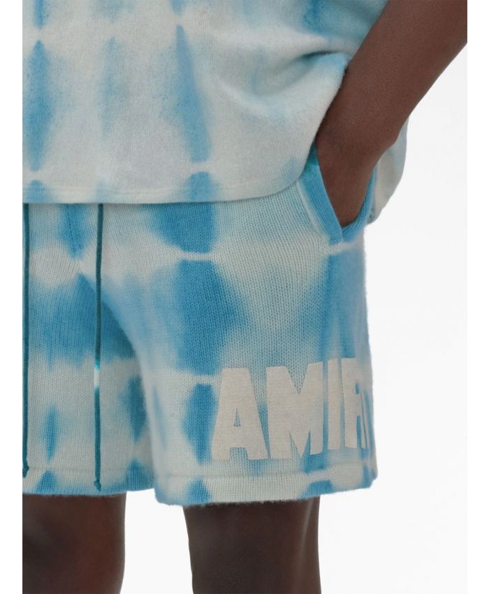 Amiri - tie-dye pattern shorts