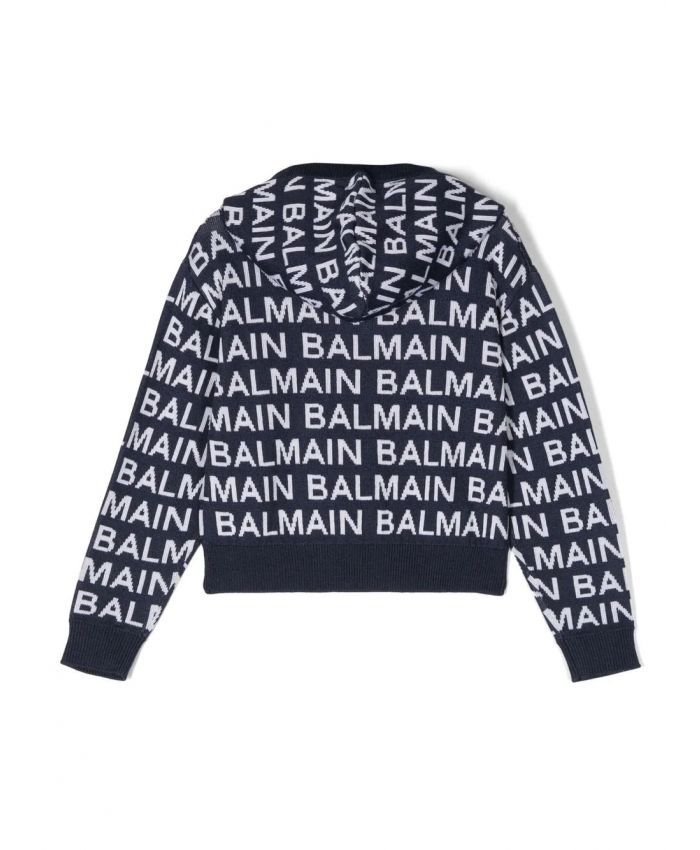 Balmain Kids - logo print sweater