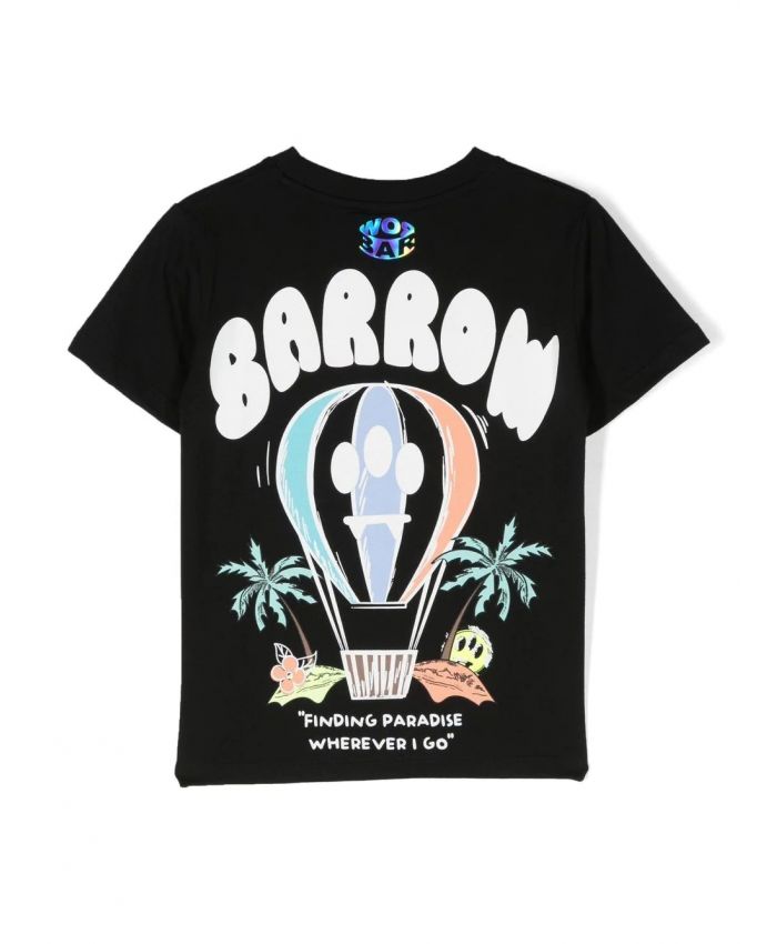 Barrow Kids - graphic print logo T-shirt