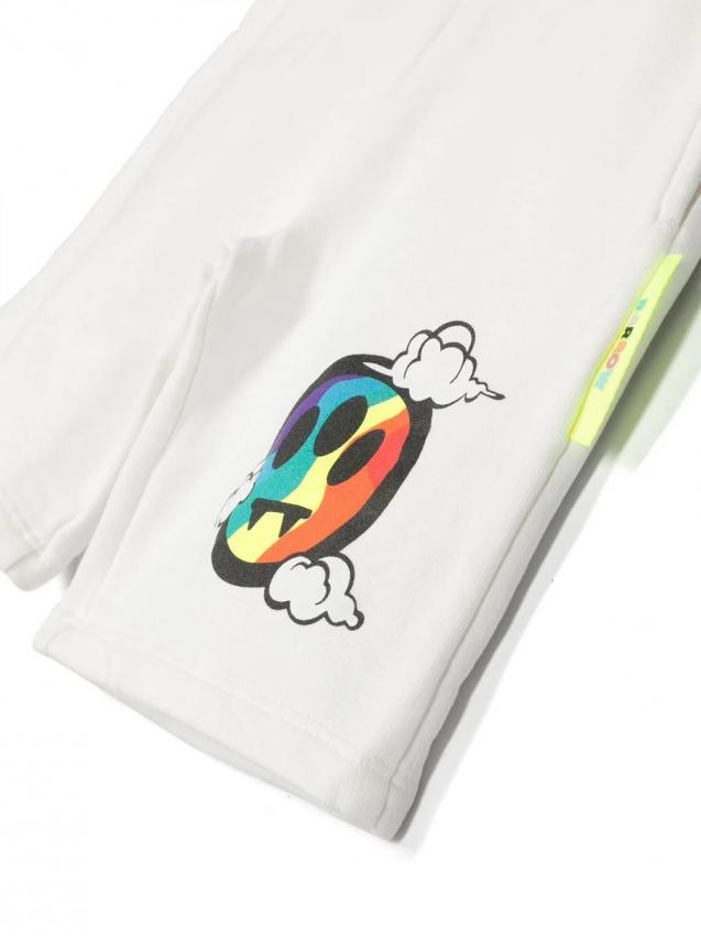 Barrow Kids - logo-print cotton shorts