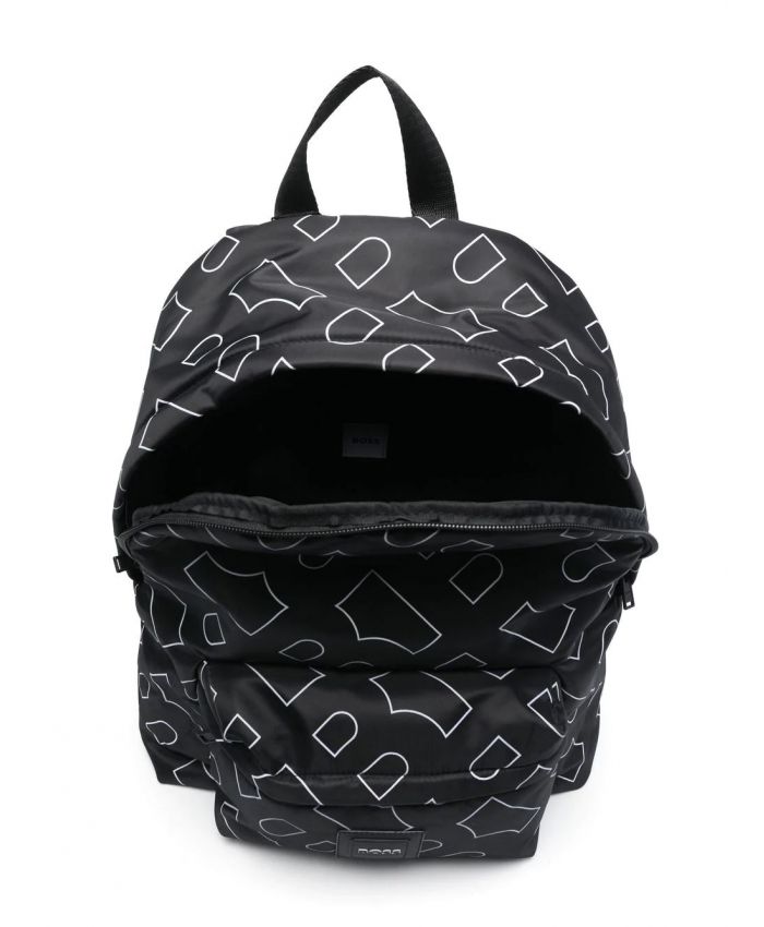 Boss Kids - logo-print backpack