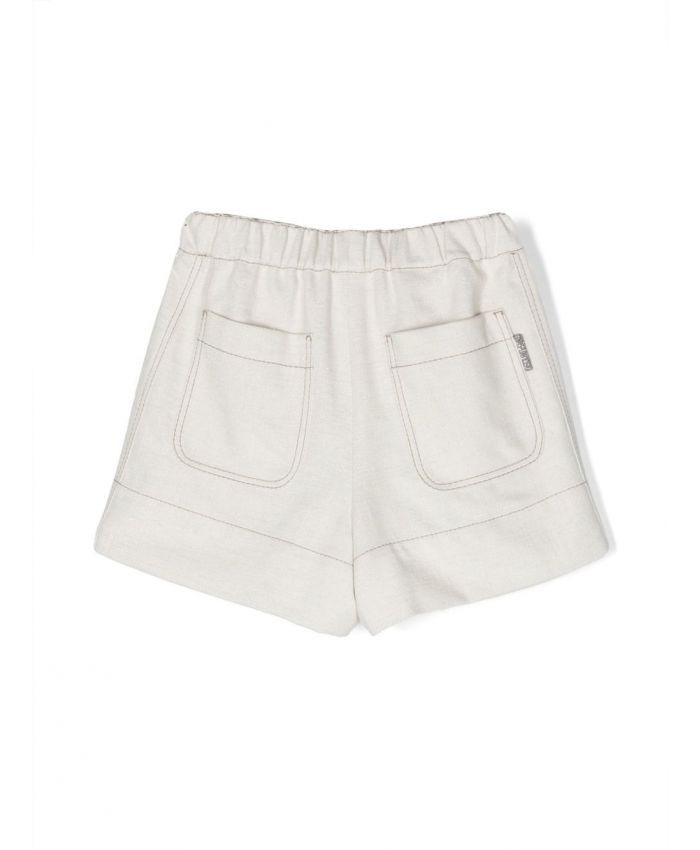 Brunello Cucinelli Kids - Glitter shorts