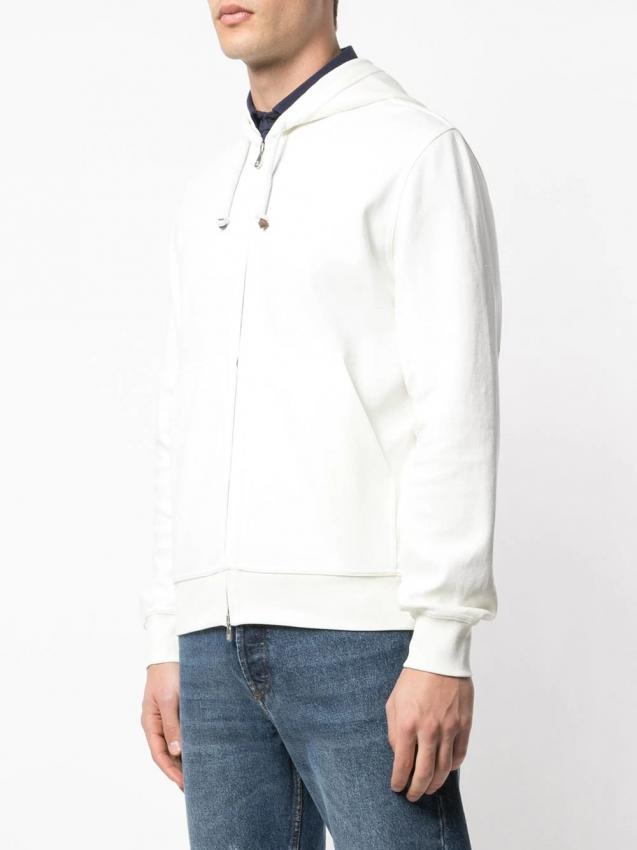 Brunello Cucinelli - hooded zip-up jacket