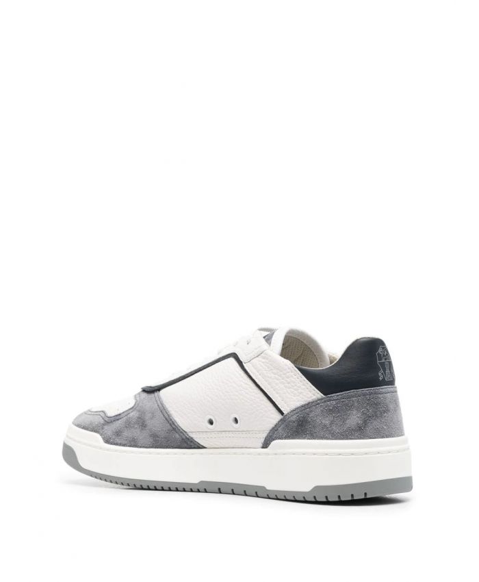 Brunello Cucinelli - low-top panelled sneakers