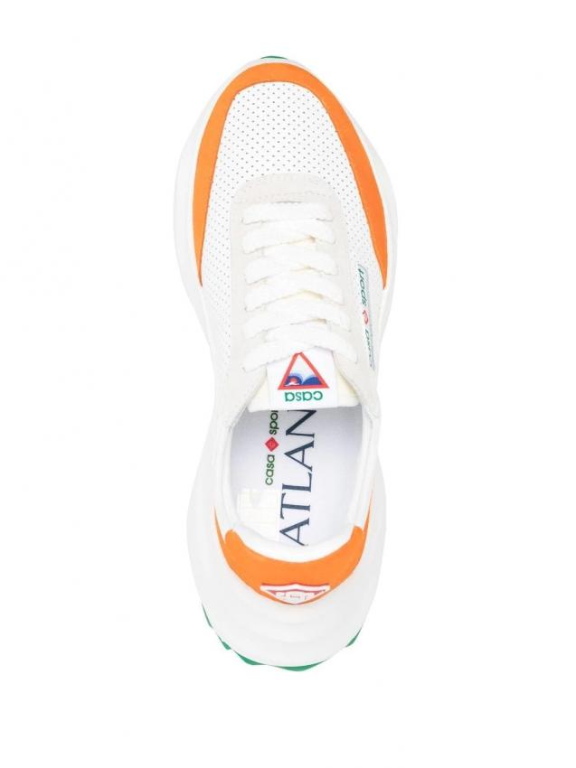 Casablanca - Atlantis perforated lace-up sneakers
