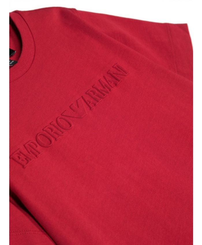 Emporio Armani Kids - logo-embossed T-shirt