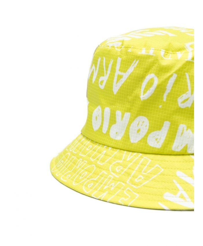 Emporio Armani Kids - logo all-over print bucket hat